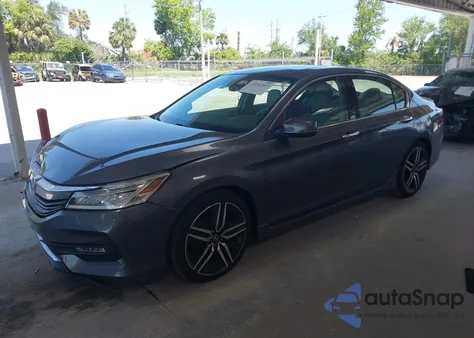 2017 Honda Accord Touring V6 from USA, damaged, VIN 1HGCR3F91HA001742